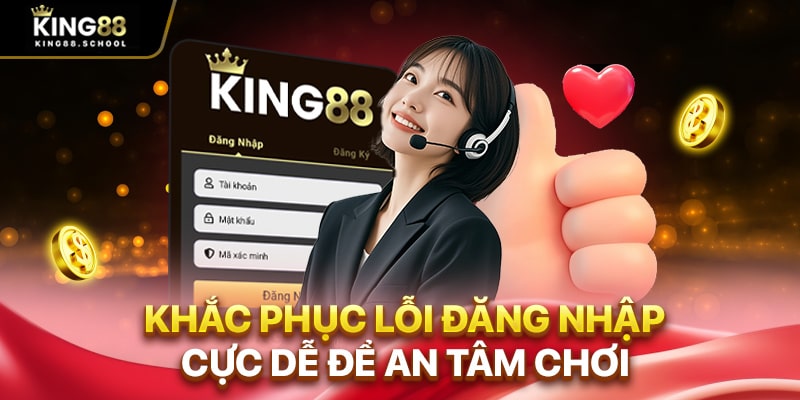 Đăng Nhập King88 Cực Nhanh – Giải Đáp Sự Cố Thường Gặp 2 Khắc phục lỗi đăng nhập cực dễ để an tâm chơi