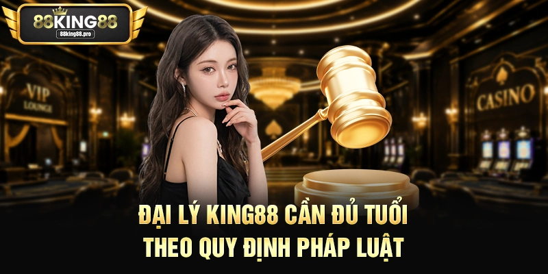 Đại lý King88 cần đủ tuổi theo quy định pháp luật